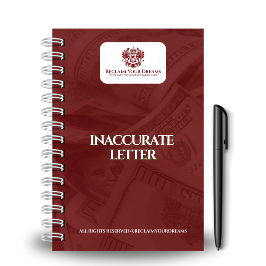 Inaccurate Letter